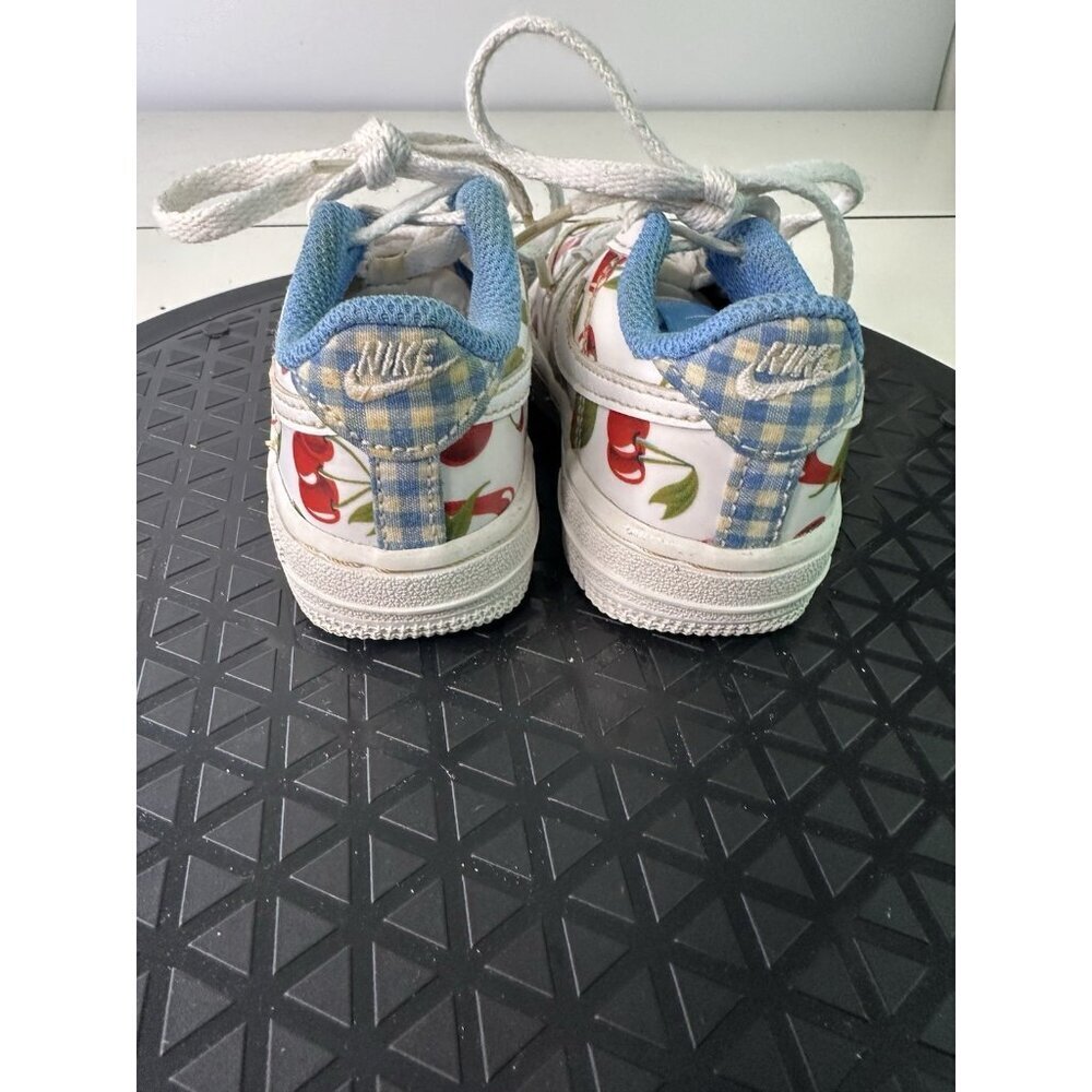 Nike Air Force 1 Toddler Size 5C “Cherry Picnic" Sneaker CJ4117-100 AF1 - Picture 5 of 10